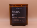 Retired Hero 2-Wick Candle