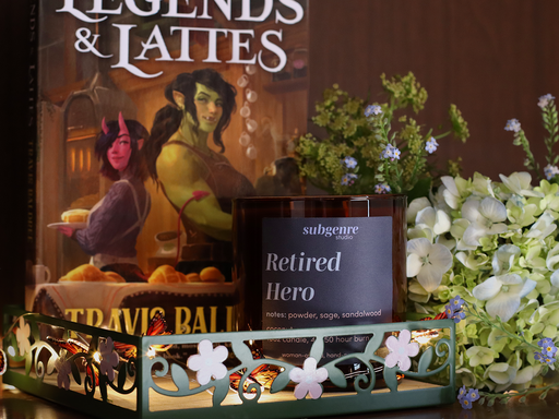 Retired Hero 2-Wick Candle